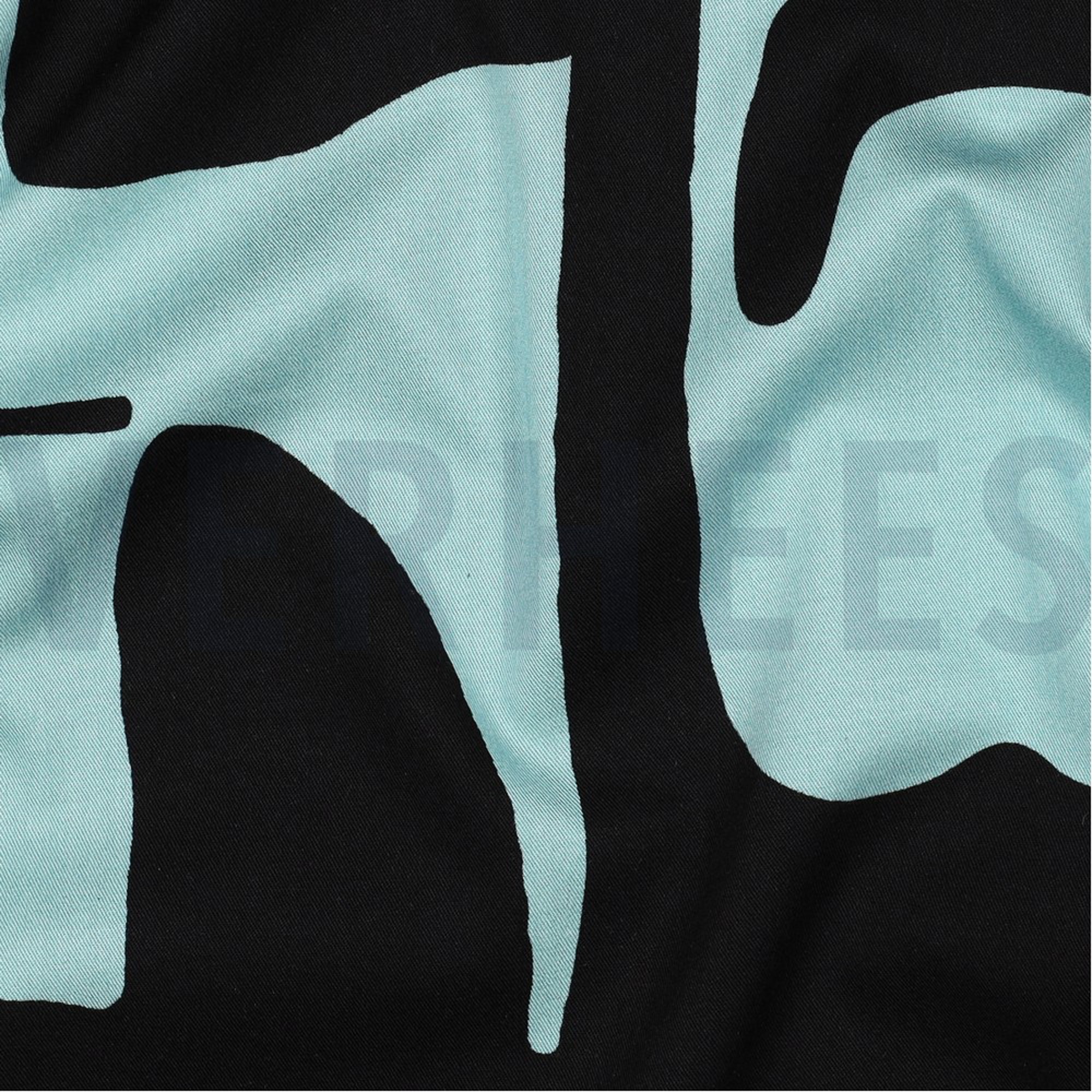 VISKOSE ROSELLA STRETCH GEOMETRISCH HELLBLAU (high resolution) #2