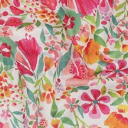 COTON VOILE DIGITAL FLEURS ROSE (thumbnail) #2