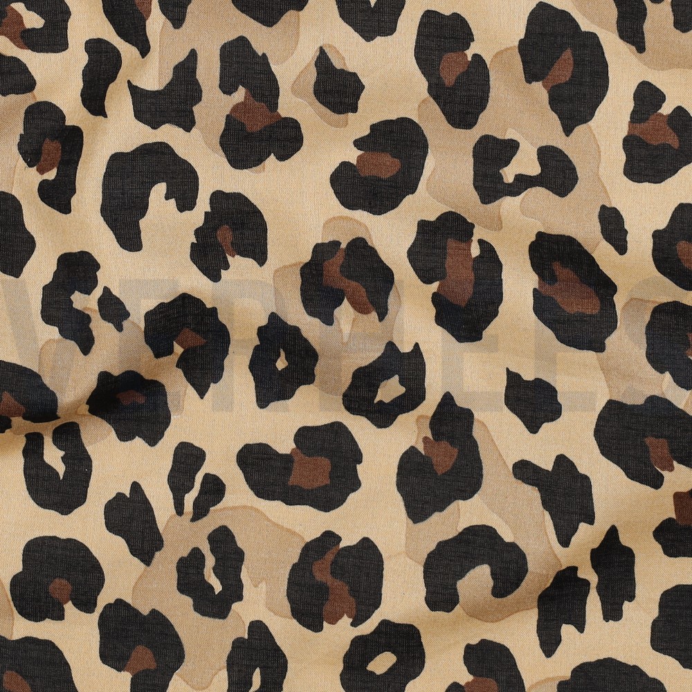 COTON VOILE PEAU D’ANIMAL CAMEL #7