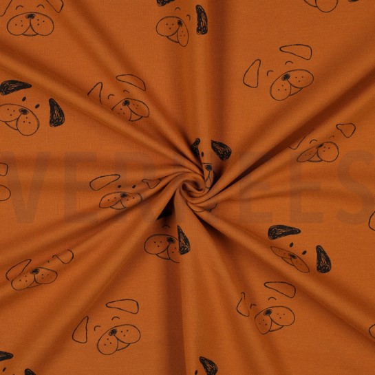 SOFT SWEAT CHIENS ROUGE BRIQUE #7