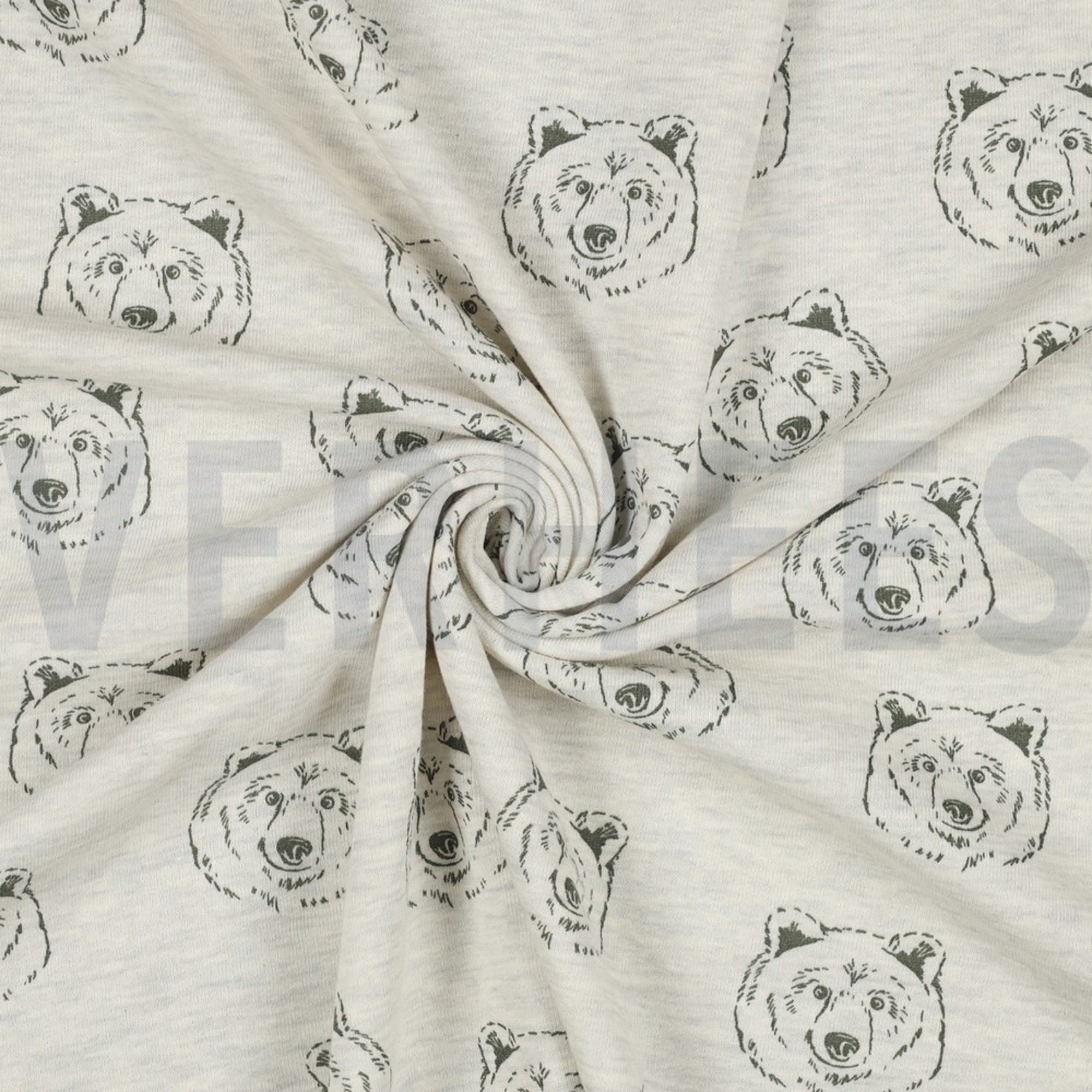 SWEAT GEMÊLEERD BEREN ECRU GEMÊLEERD (high resolution) #2