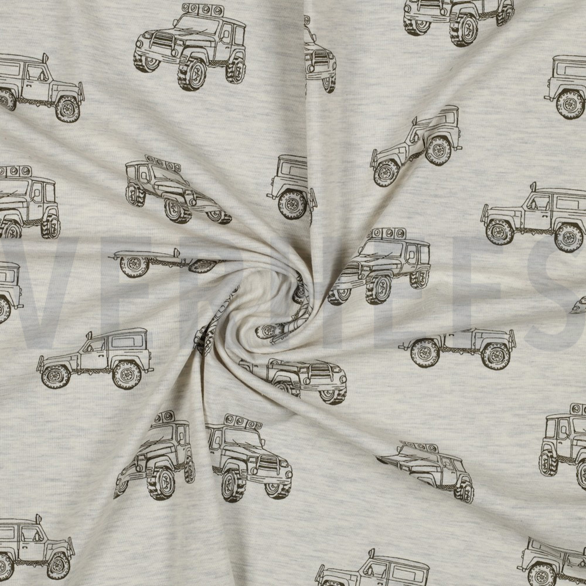 JERSEY MELANGE AUTOS ECRU MELIERT (high resolution) #2