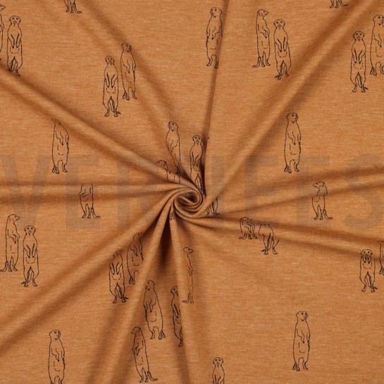 JERSEY MÉLANGE SURICATES CAMEL MÉLANGÉ #7