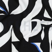 LENZING™ ECOVERO™ ABSTRACT GEBROCHEN WEISS (thumbnail) #2