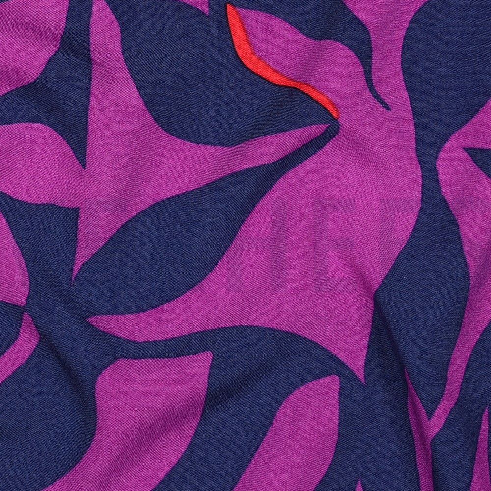 LENZING™ ECOVERO™ ABSTRACT LILA/VIOLETT #7