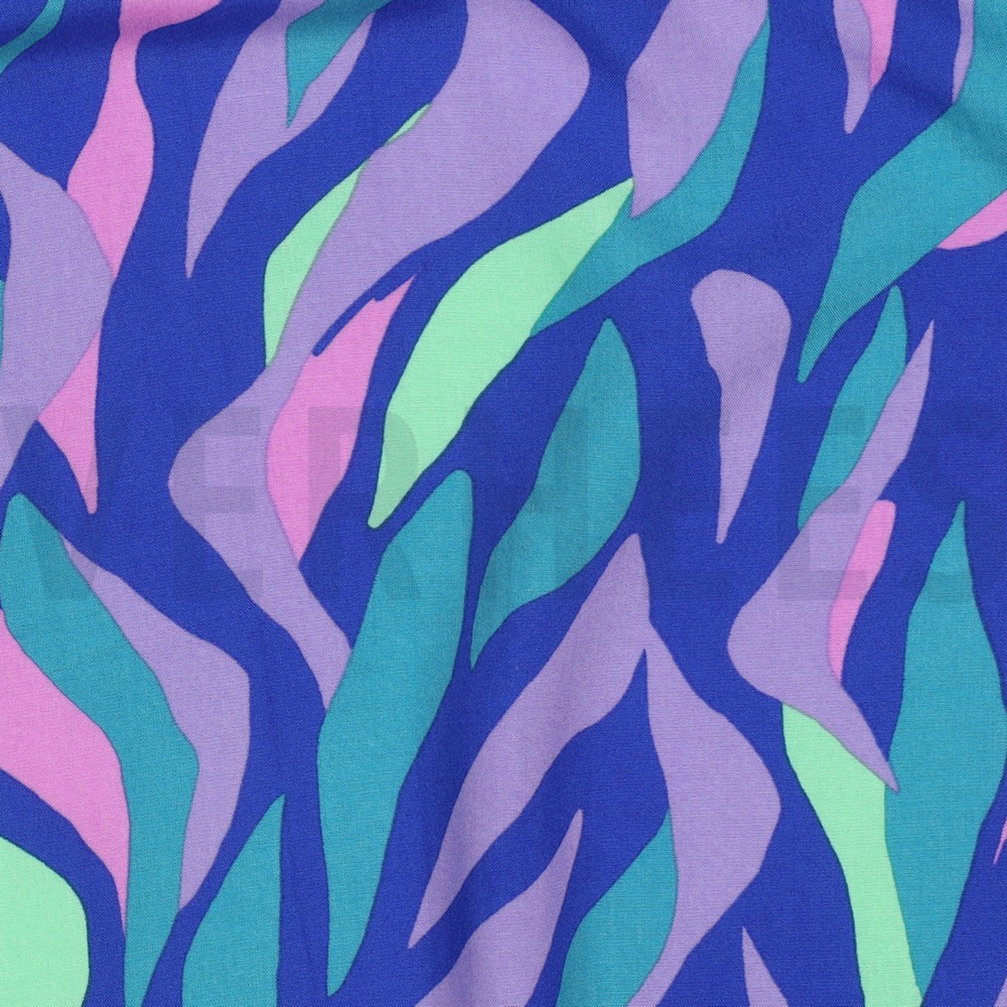 LENZING™ ECOVERO™ ABSTRAIT BLEU COBALT (high resolution) #2