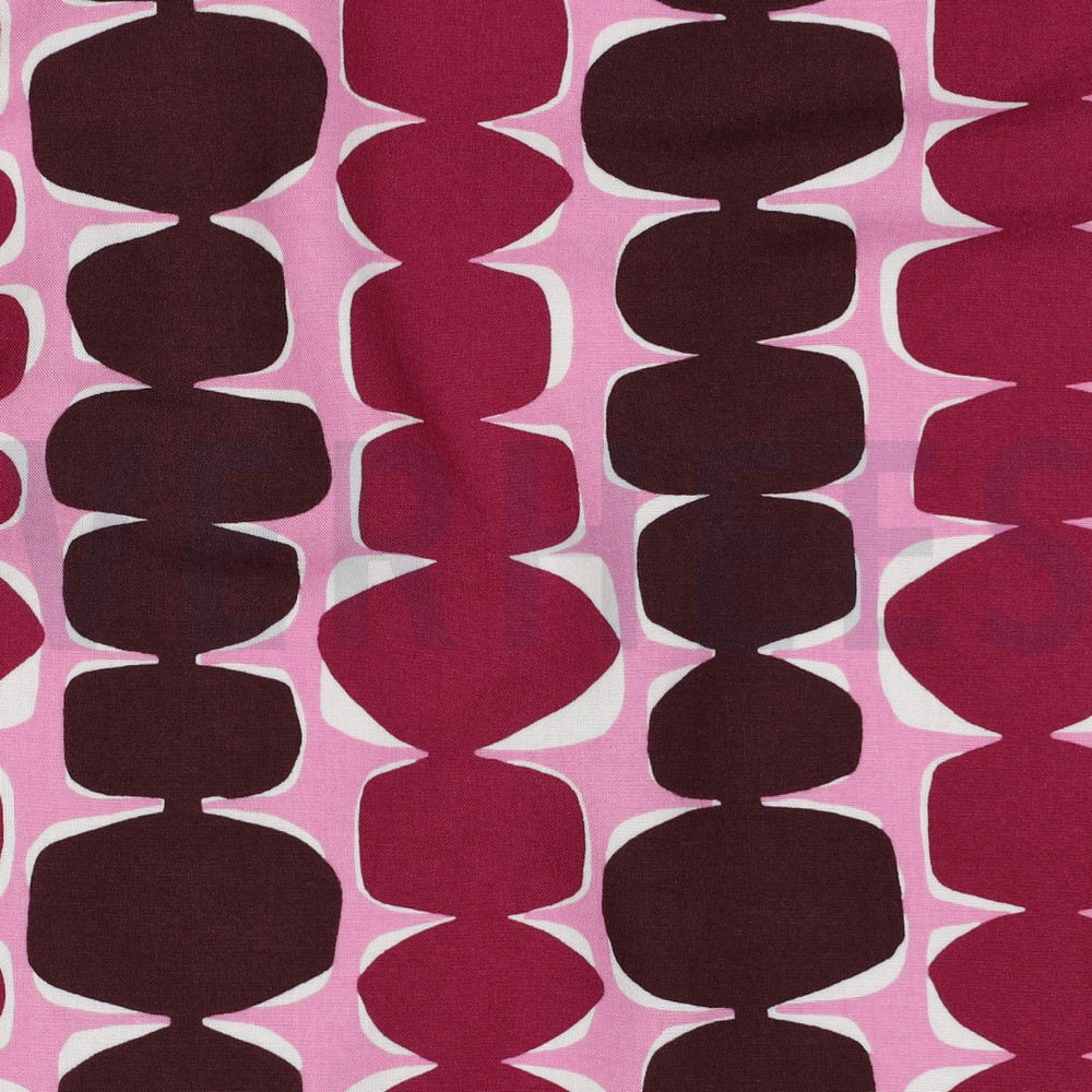 LENZING™ ECOVERO™ ABSTRACT FUCHSIA #7