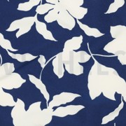 MAGNOLIA STRETCH FLOWERS NAVY (thumbnail) #2