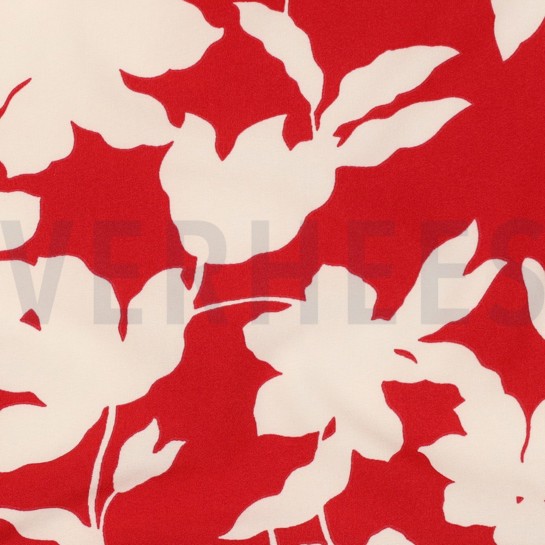 MAGNOLIA STRETCH BLOEMEN ROOD #7