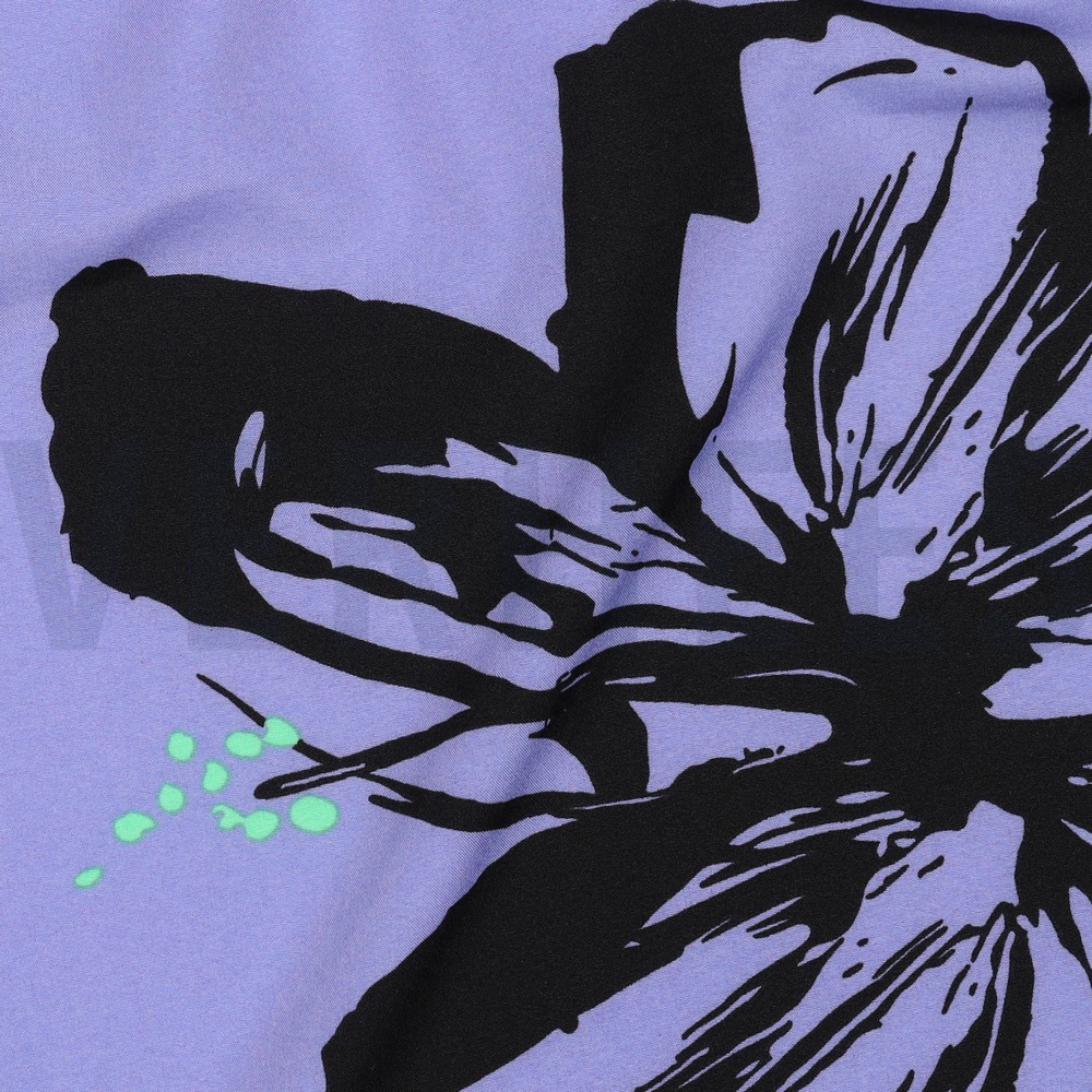 MAGNOLIA STRETCH BLOEMEN LICHTBLAUW #7