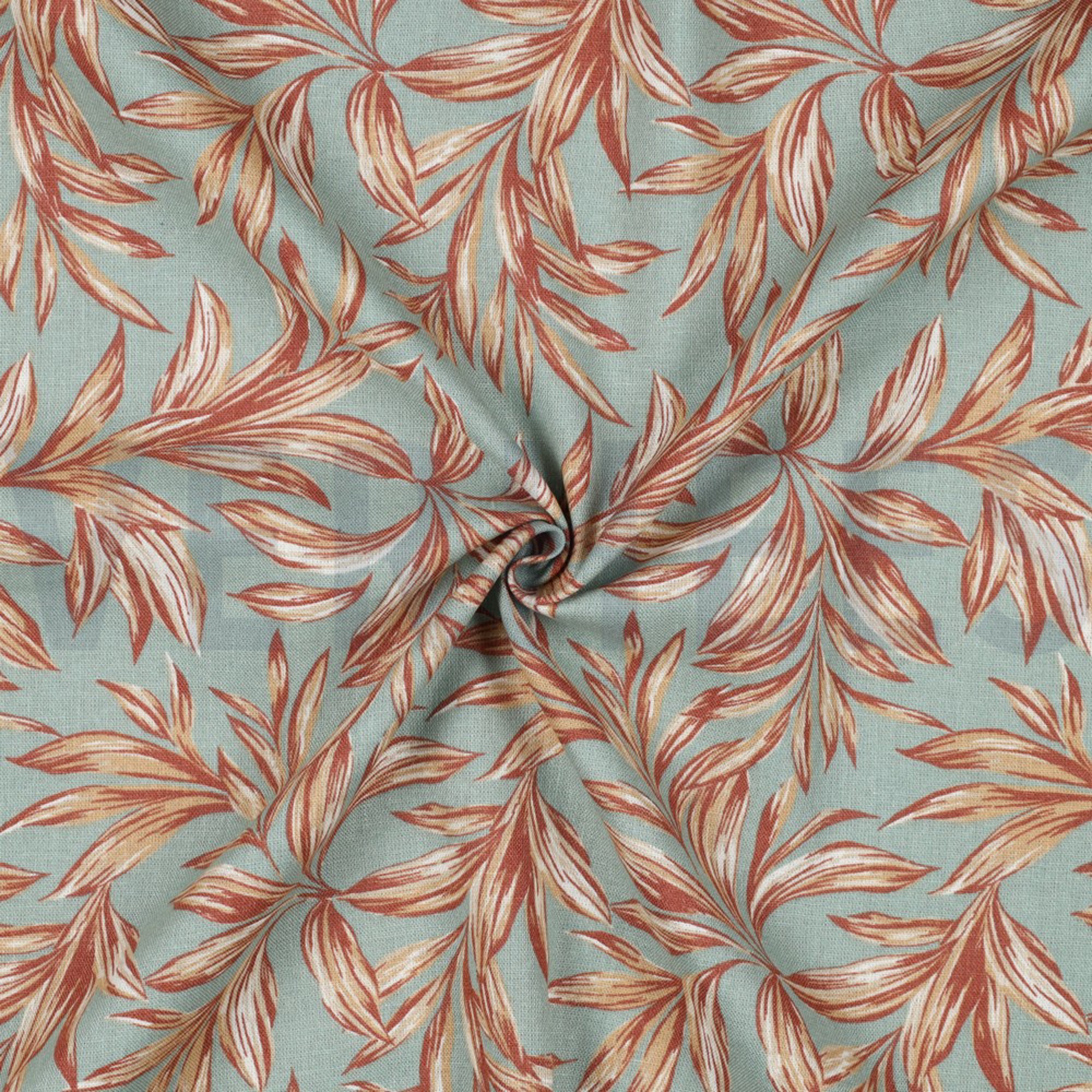 LINNEN VISCOSE GEWASSEN BLADEREN OUDGROEN (high resolution) #2