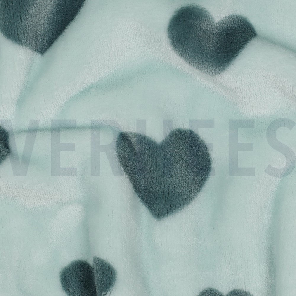 FLEECE HARTEN SALIEGROEN #7