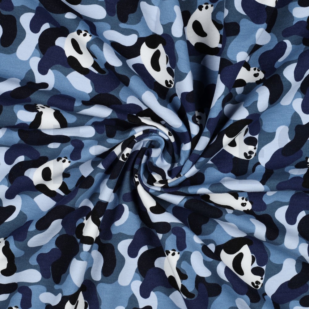 SOFT SWEAT PANDA CAMOUFLAGE BLEU MARINE #7