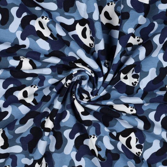 SOFT SWEAT PANDA CAMOUFLAGE NAVY #7