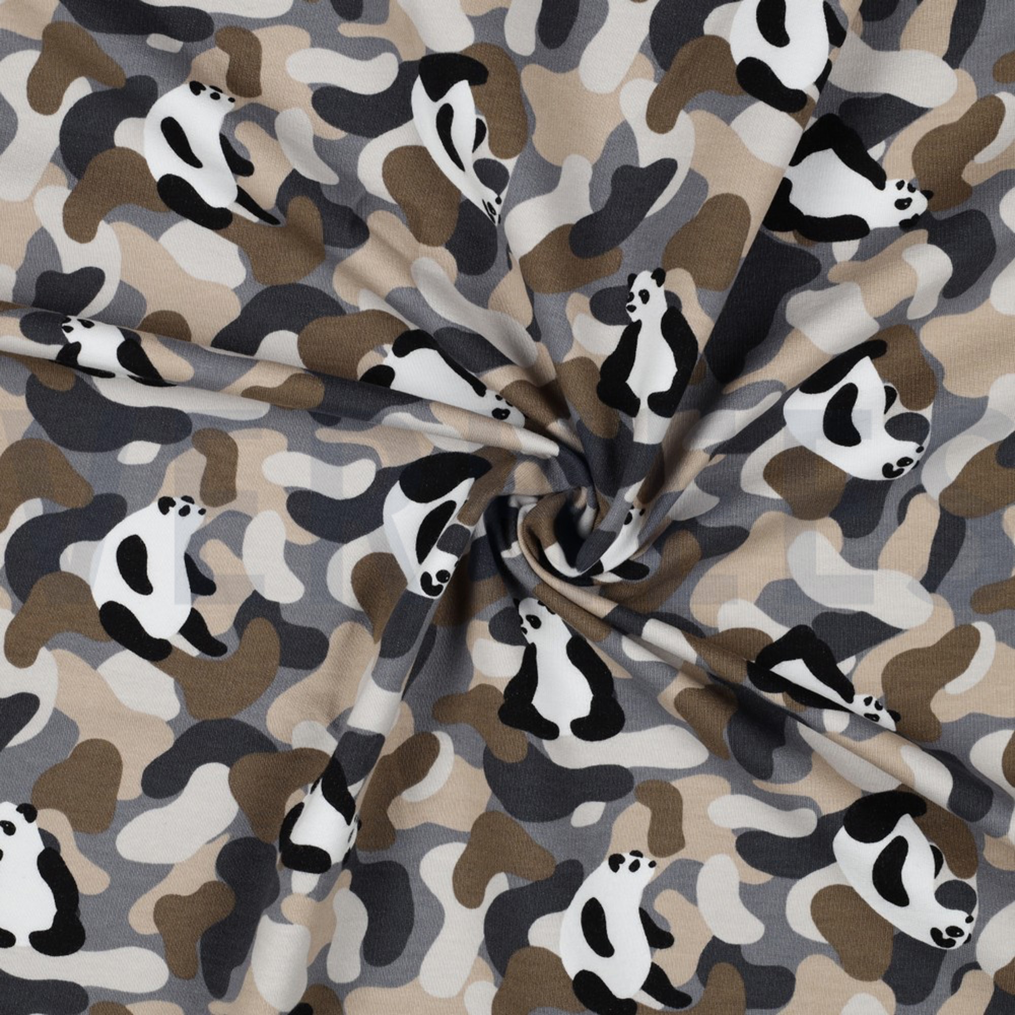 SOFT SWEAT PANDA CAMOUFLAGE GREY (high resolution) #2