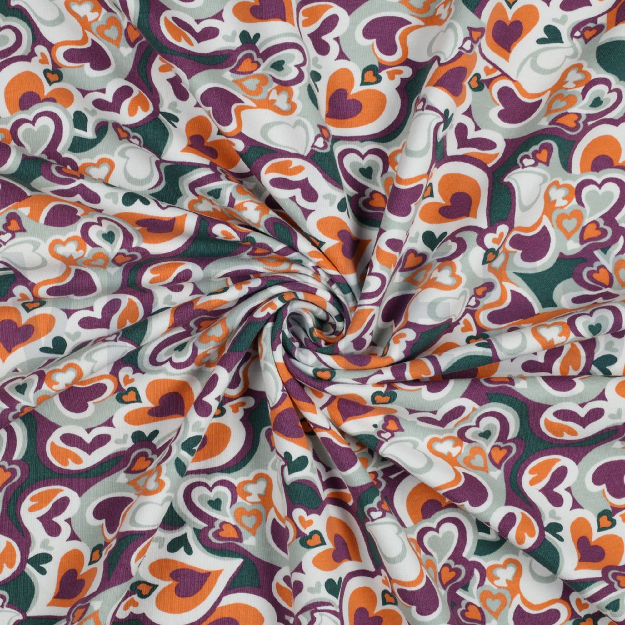 SOFT SWEAT COEURS PÉTROLE FONCÉ (high resolution) #2