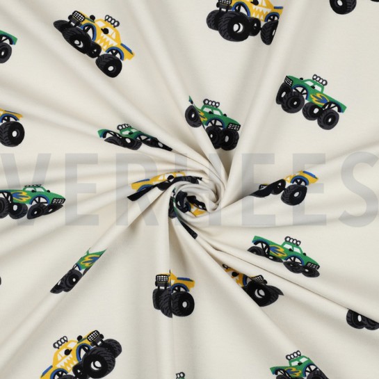 SOFT SWEAT MONSTERTRUCKS ECRU #7