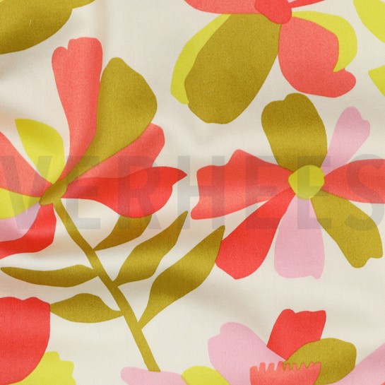 KATOEN SATIJN CLOVERDALE NERIDA HANSEN GEBROKEN WIT #7