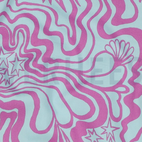 BAUMWOLLE POPELINE THE WANDERER NERIDA HANSEN MINZE #7