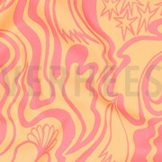 KATOENEN POPLIN THE WANDERER NERIDA HANSEN ORANJE (thumbnail) #2