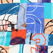 FRENCH TERRY DIGITAAL BASKETBALLEN BLAUW (thumbnail) #2