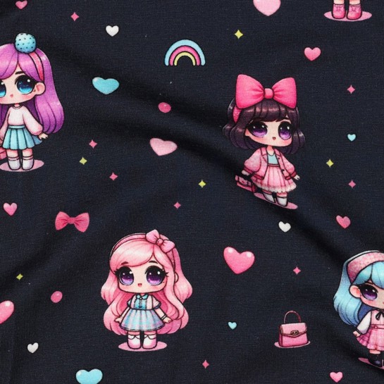 JERSEY DIGITAL DOLLS NAVY #7