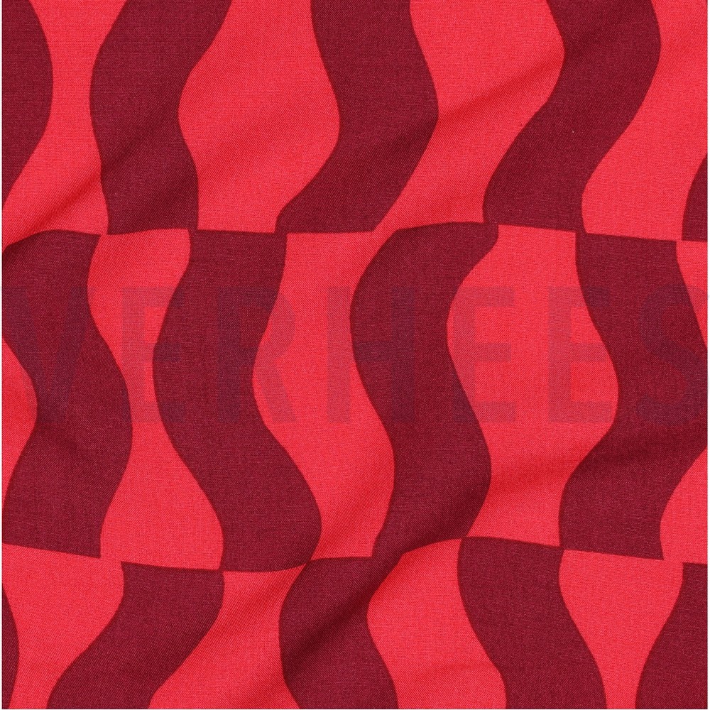 LENZING™ ECOVERO™ GRAFISCH KERSENROOD #7