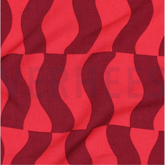 LENZING™ ECOVERO™ GRAFISCH KERSENROOD #7