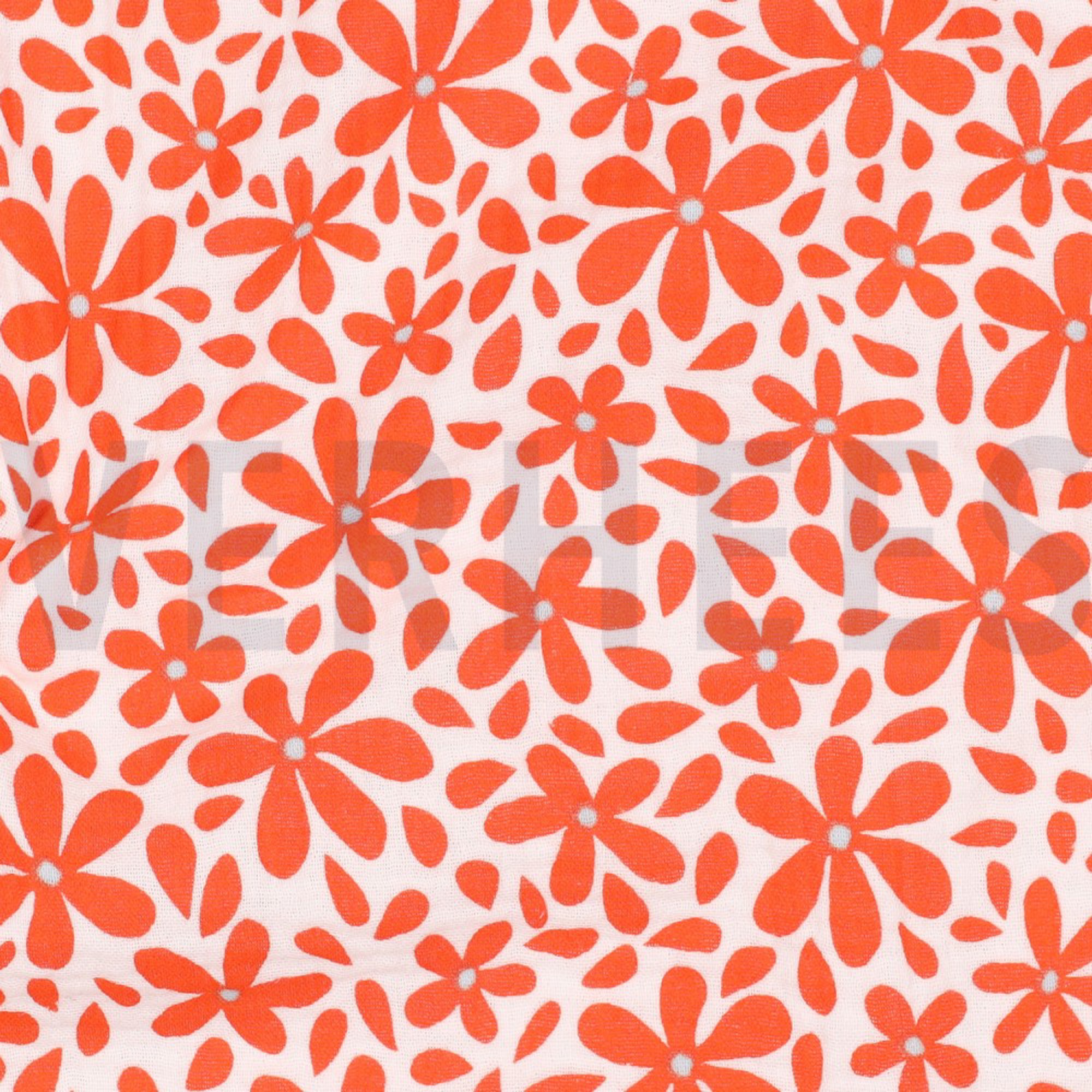 DOUBLE GAUZE FLOWERS LIGHT PINK (high resolution) #2