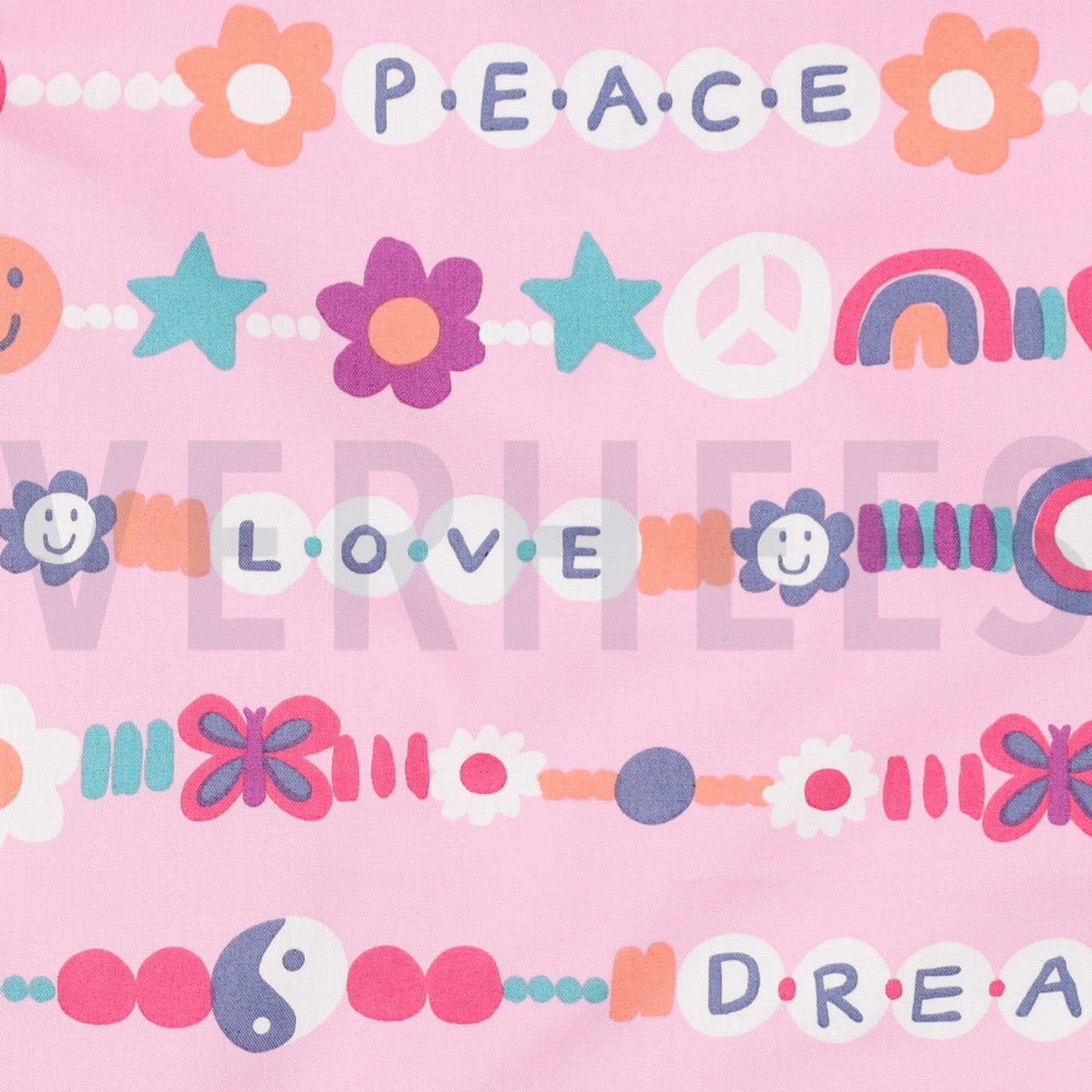 POPELINE DE COTON AMOUR ROSE CLAIR (high resolution) #2