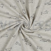 SWEAT MELANGE CHIENS ÉCRU MÉLANGÉ (thumbnail) #2