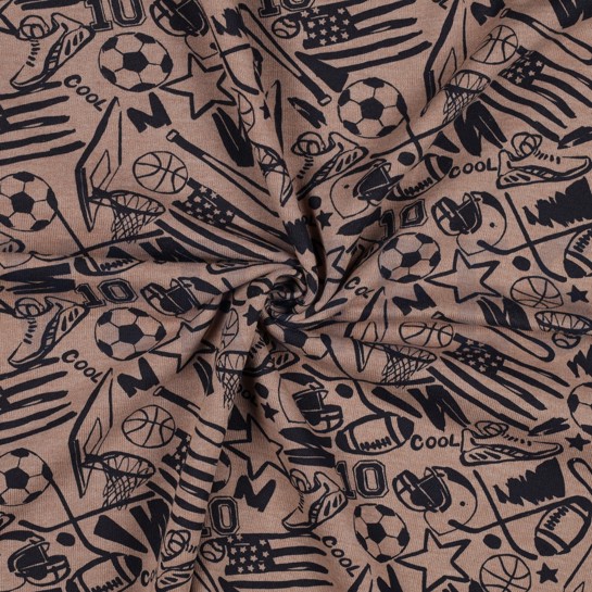 SWEAT MELANGE SPORTS TAUPE CHINÉ #7