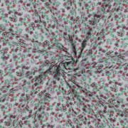 DOUBLE GAUZE GOTS DIGITAAL BLOEMEN DRUIFPAARS (thumbnail) #2