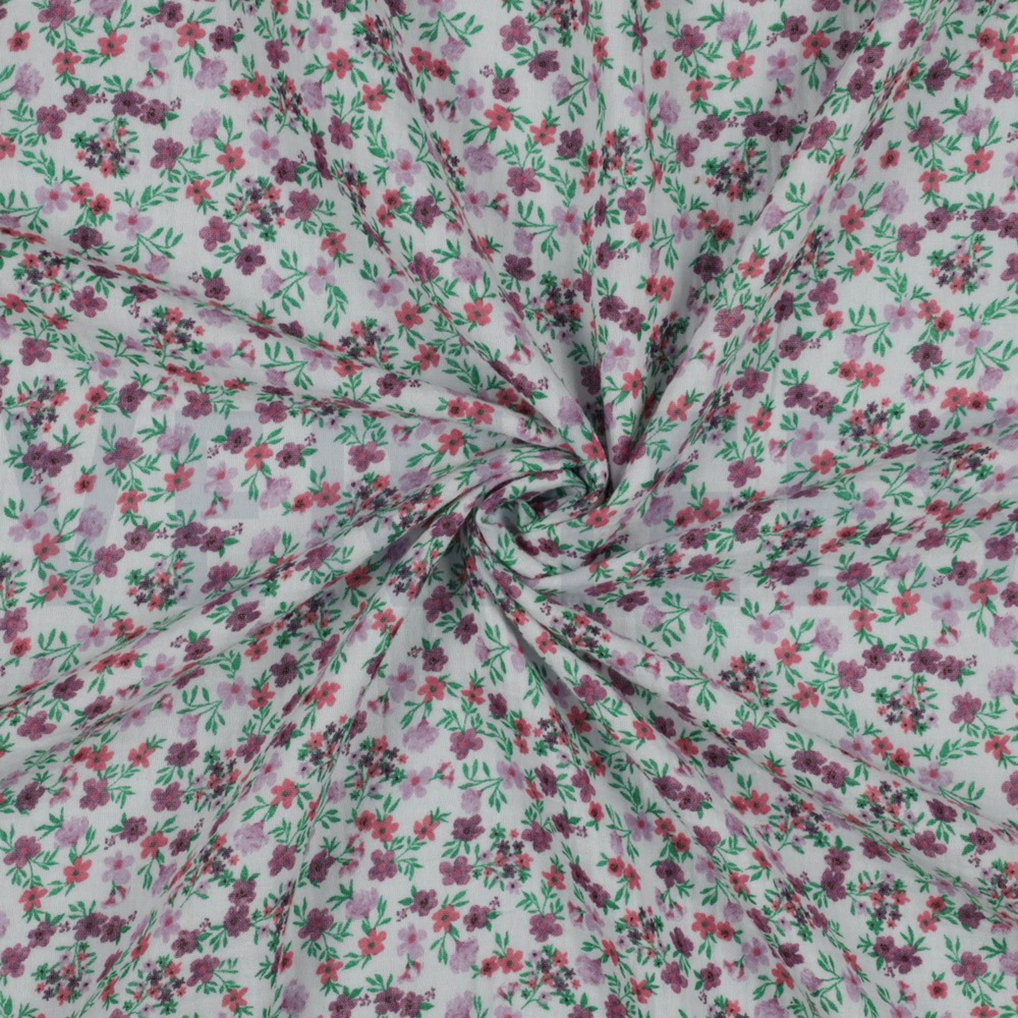 DOUBLE GAUZE GOTS DIGITAAL BLOEMEN DRUIFPAARS (high resolution) #2