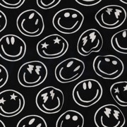 JERSEY SMILEYS NOIR (thumbnail) #2