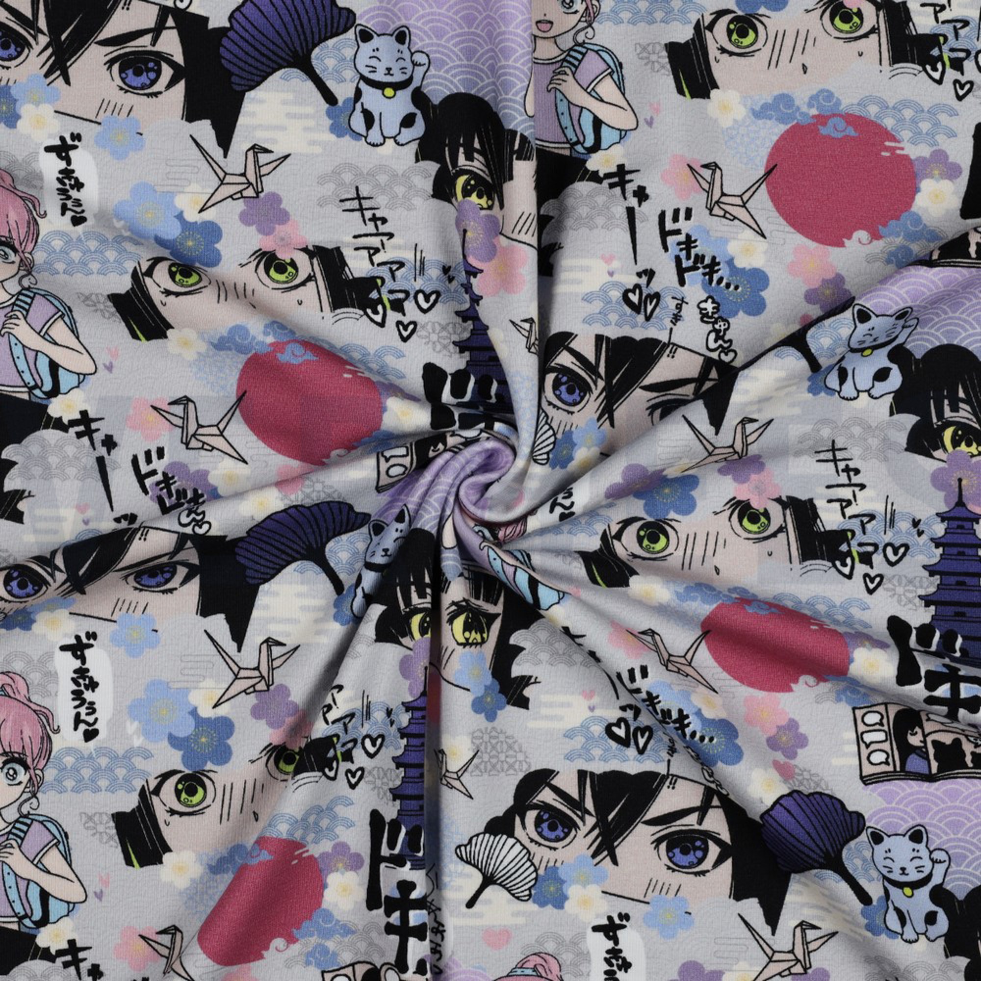 JERSEY DIGITAL MANGA LIGHT GREY (high resolution) #2