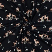 JERSEY GOTS DIGITAL DEER NAVY (thumbnail) #2