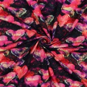 JERSEY DIGITAL NEON HEARTS NAVY/CORAL (thumbnail) #2