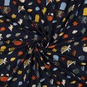 JERSEY OCEAN ANIMALS NAVY (thumbnail) #2