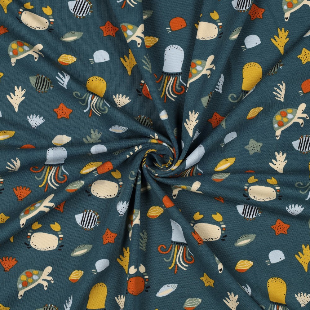 JERSEY OCEAN ANIMALS PETROL #7