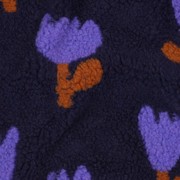 TEDDY JACQUARD BLOEMEN MARINEBLAUW (thumbnail) #2