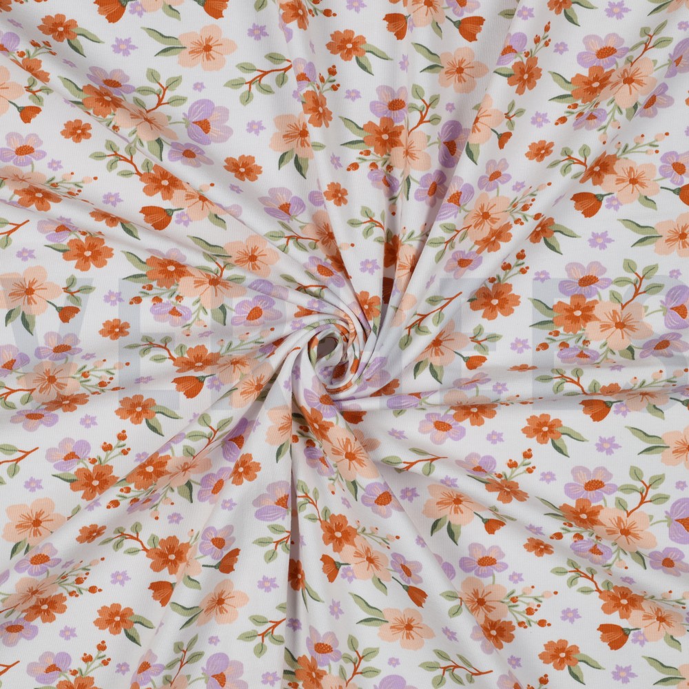 JERSEY GOTS BLOEMEN WIT #7