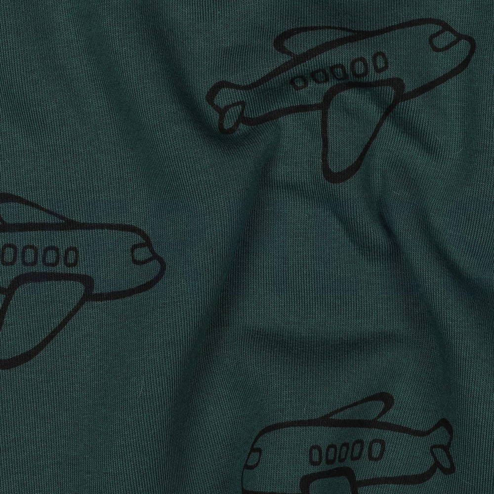 JOGGING AIRPLANES DARK GREEN #7