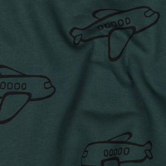 JOGGING AVIONS VERT FONCÉ #7