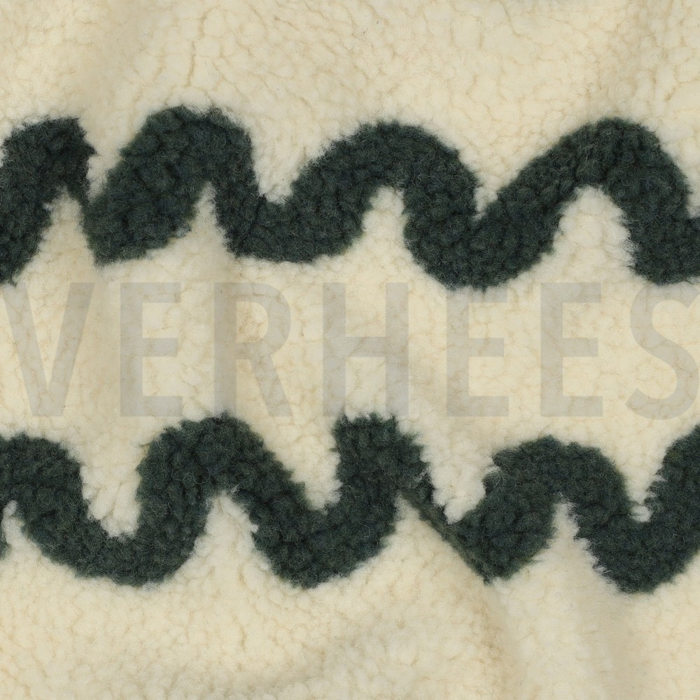 TEDDY JACQUARD GOLVEN LEGERGROEN #7