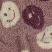 TEDDYSTOFF JACQUARD HAPPY FACES MAUVE (thumbnail) #2