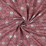 JERSEY PHOSPHORESCENTS SMILEYS ROUGE (thumbnail) #2