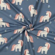 JERSEY GLITTER UNICORNS BLUE (thumbnail) #2