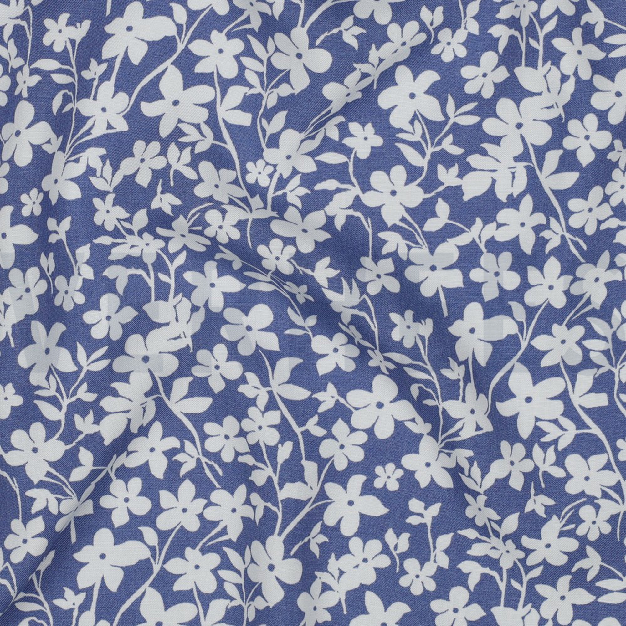 VISCOSE RADIANCE FLOWERS JEANS (high resolution) #2