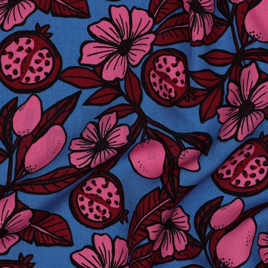 VISKOSE RADIANCE BLUMEN ROSA #7